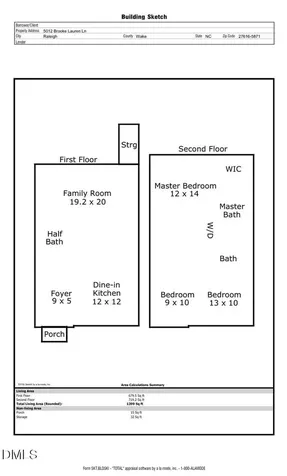 5012 Brooke Lauren Lane Raleigh NC 27616