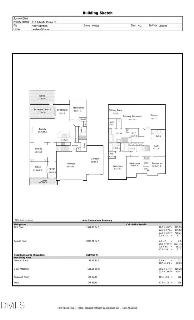 217 Alberta Pines Court Holly Springs NC 27540