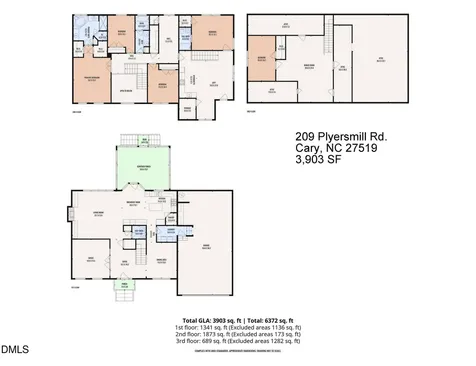 209 Plyersmill Road Cary NC 27519