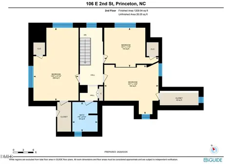 106 E 2nd Street Princeton NC 27569
