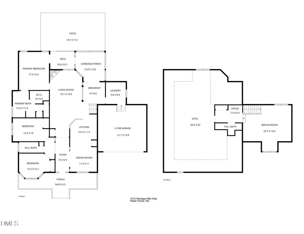 1013 Heritage Hills Way Wake Forest NC 27587
