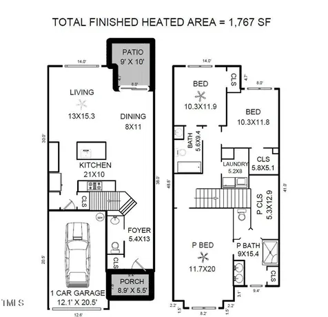 1119 Latitude Drive Durham NC 27713