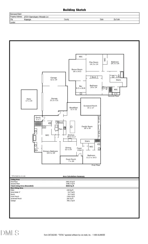 2721 Sanctuary Woods Lane Raleigh NC 27606