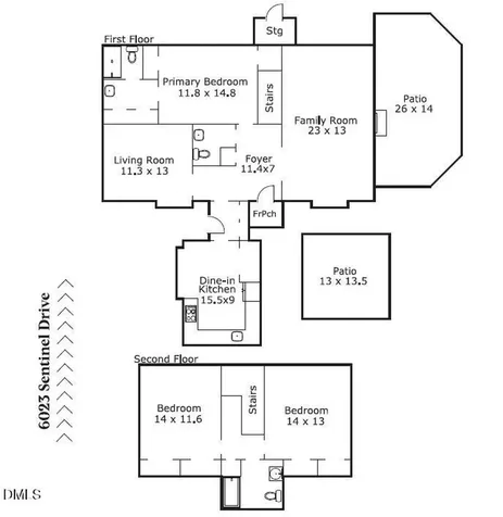 6023 Sentinel Drive Raleigh NC 27609