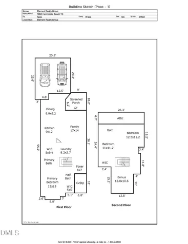 1852 Hammocks Beach Trail Apex NC 27502