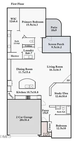 66 Middleton Place Chapel Hill NC 27516
