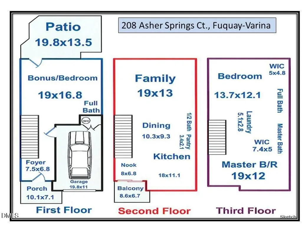 208 Asher Springs Circle Fuquay Varina NC 27526