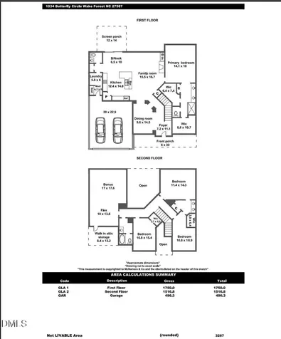 1034 Butterfly Circle Wake Forest NC 27587