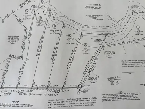 LOT2, 3, 4, 5 Sutton Road Louisburg NC 27549