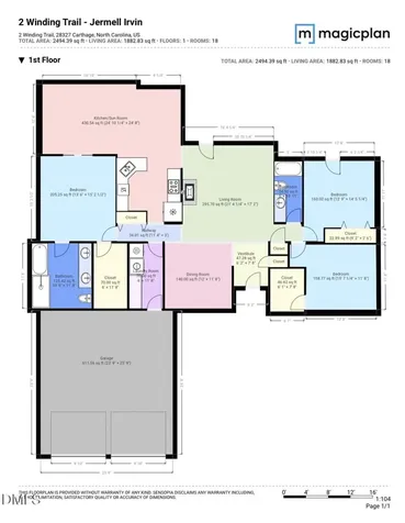 2 Winding Trail Whispering Pines NC 28327