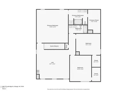 5456 Thunderidge Drive Raleigh NC 27610