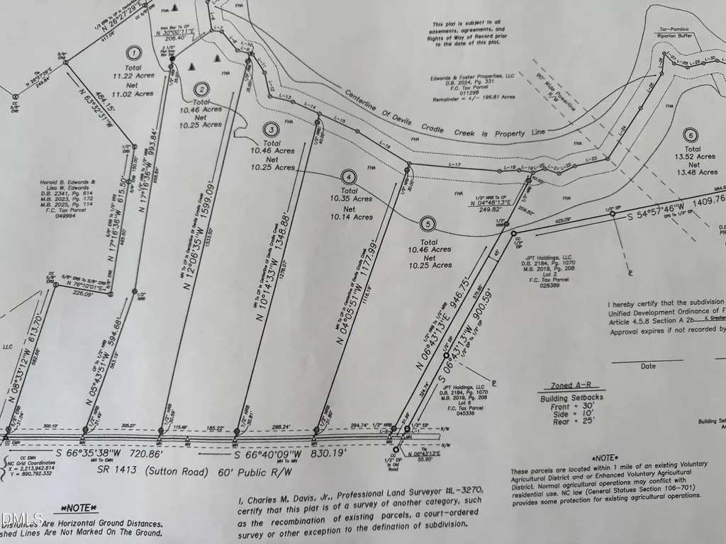 11.22 Acre Sutton Road Louisburg NC 27549