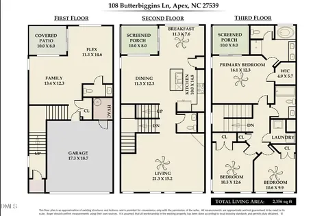 108 Butterbiggins Lane Apex NC 27539
