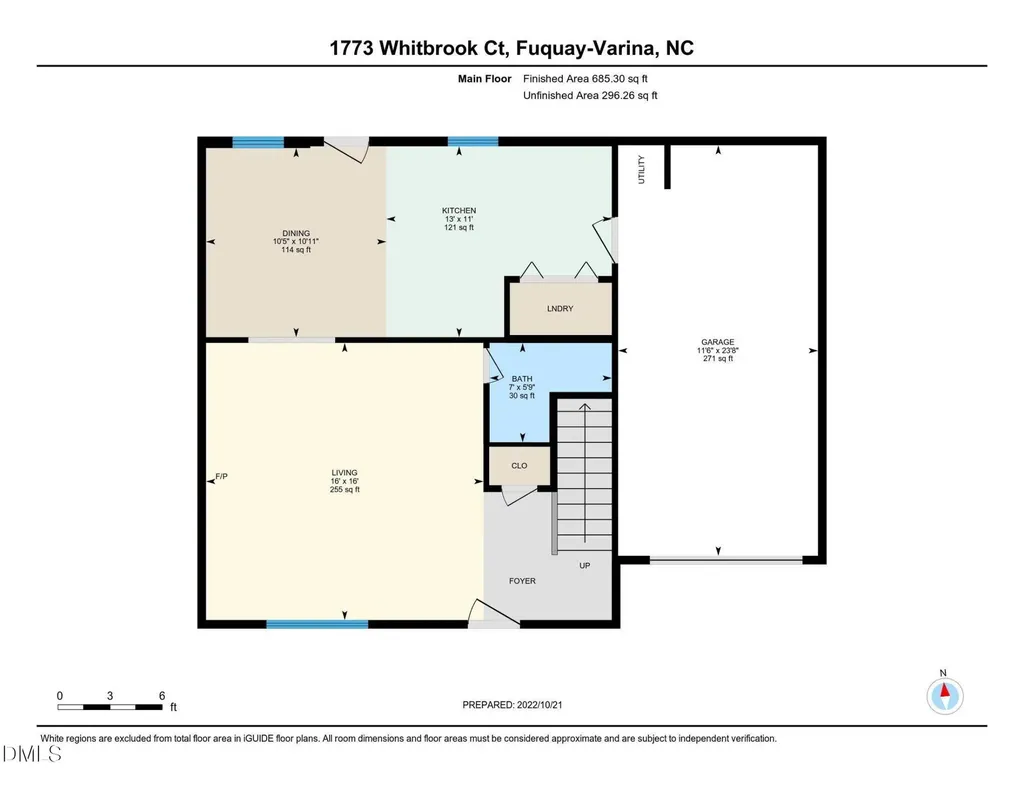 1773 Whitbrook Court Fuquay Varina NC 27526