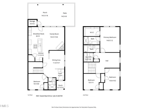 9941 Sweet Basil Drive Wake Forest NC 27587