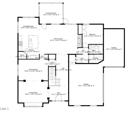 1324 Sandybrook Lane Wake Forest NC 27587