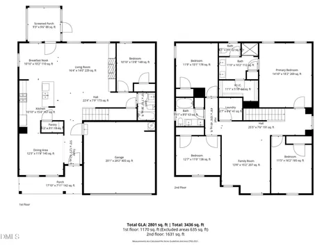 3836 Mason Bluff Drive Raleigh NC 27616
