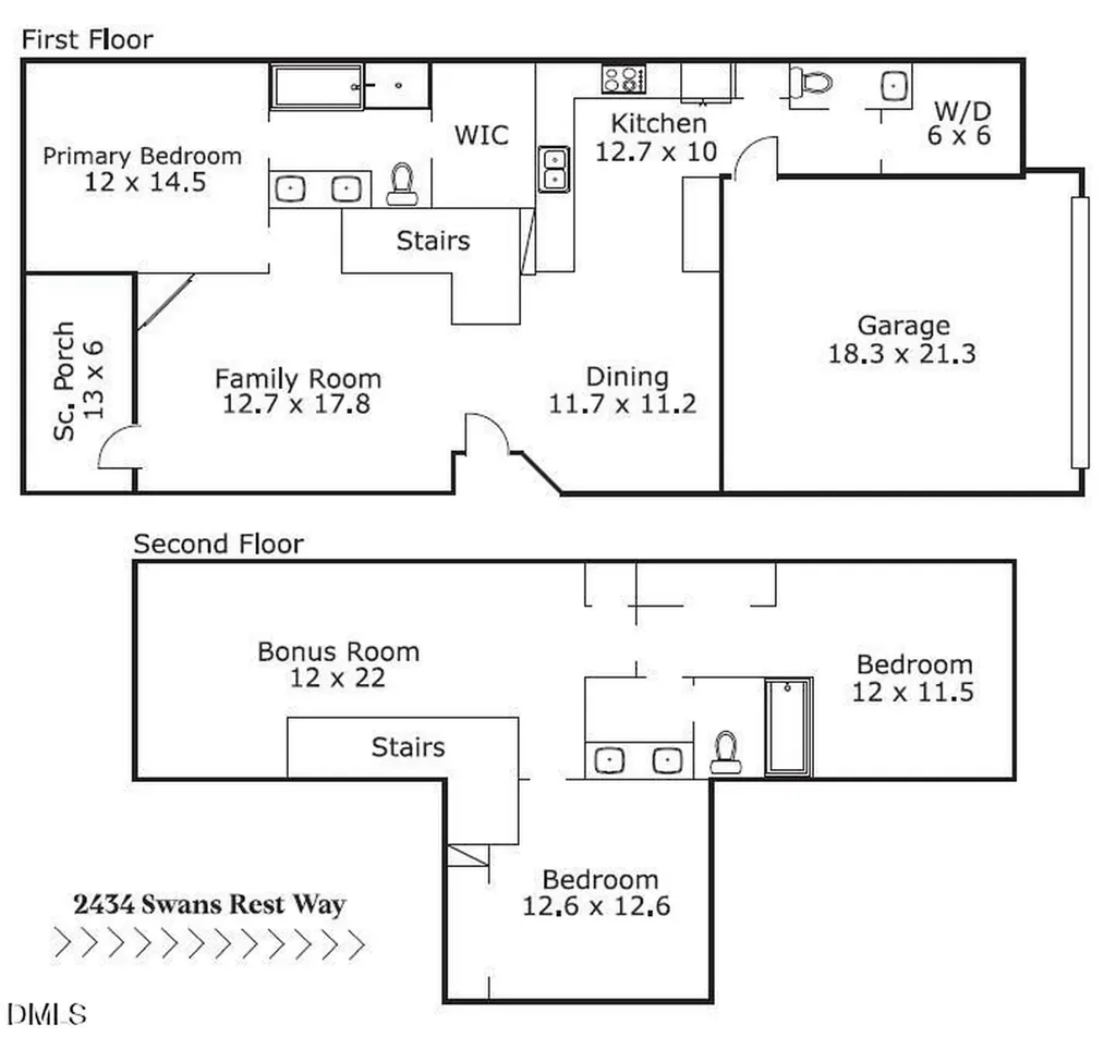 2434 Swans Rest Way Raleigh NC 27606