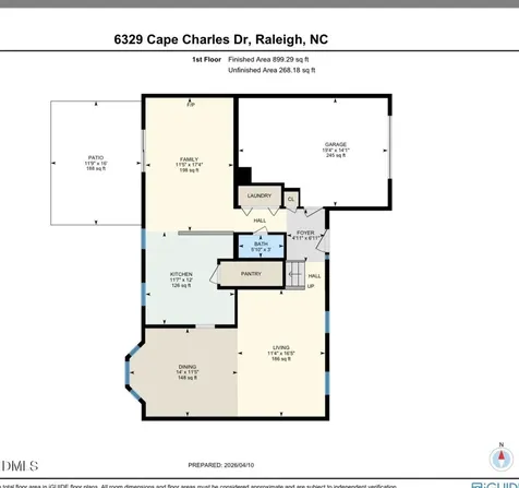 6329 Cape Charles Drive Raleigh NC 27617