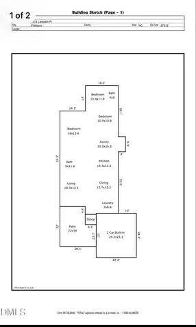 1312 Langdon Place Pittsboro NC 27312