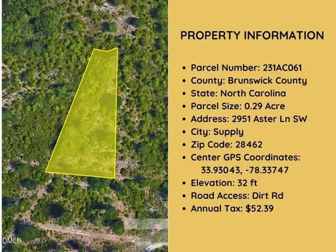 2951 Aster Lane SW Supply NC 28452