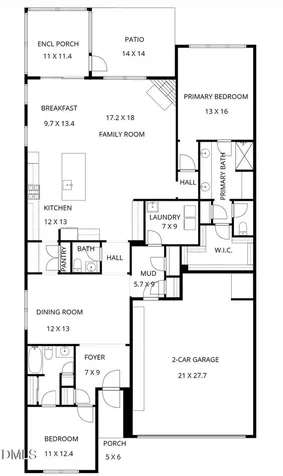 2535 Kylewynd Place New Hill NC 27562