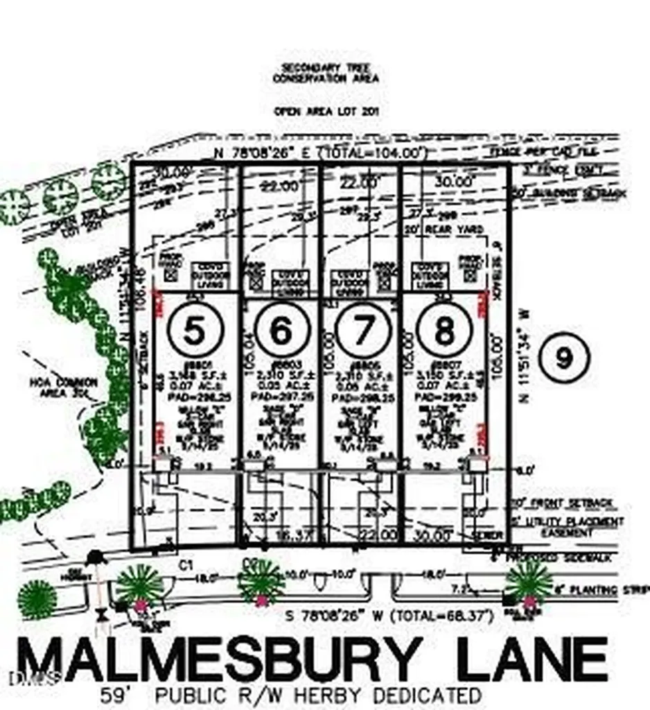8801 Malmesbury Lane Wake Forest NC 27587