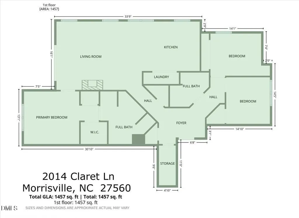 2014 Claret Lane Morrisville NC 27560