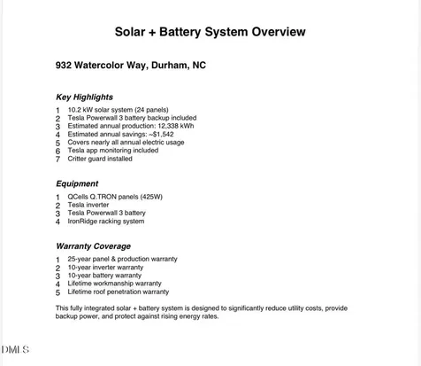 932 Watercolor Way Durham NC 27713