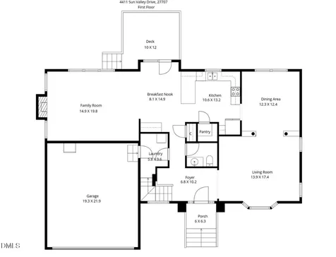 4411 Sun Valley Drive Durham NC 27707