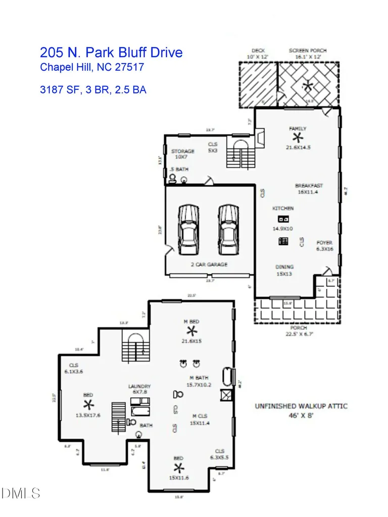 205 N Park Bluff Drive Chapel Hill NC 27517