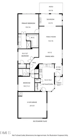 302 Fenmore Place Cary NC 27519