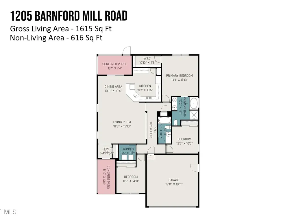 1205 Barnford Mill Road Wake Forest NC 27587