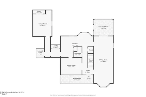 812 Sanderson Drive Durham NC 27704