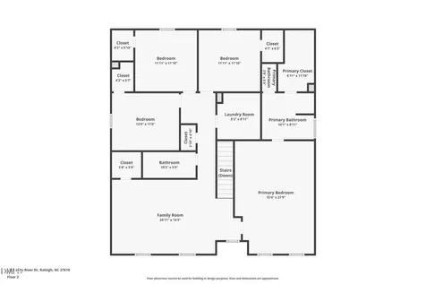 2279 Lazy River Drive Raleigh NC 27610