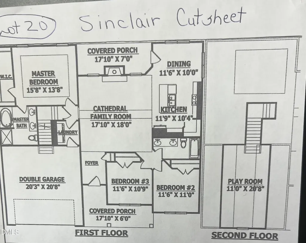 38 Charles Point (lot 20) Lane Selma NC 27576