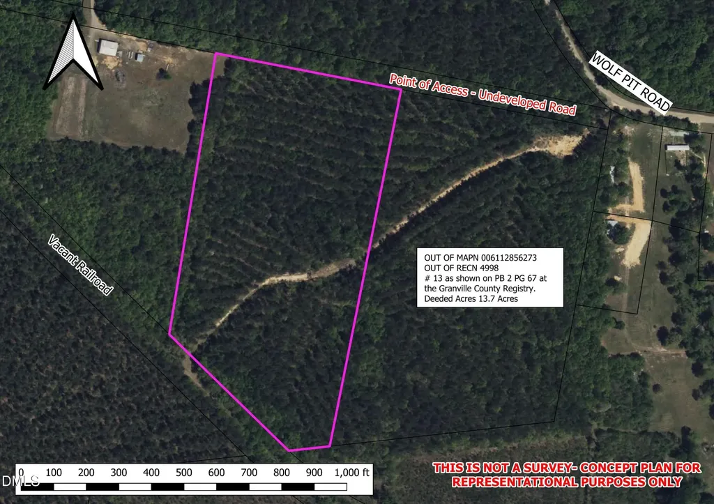 Lot 13 Wolf Pit Road Oxford NC 27565