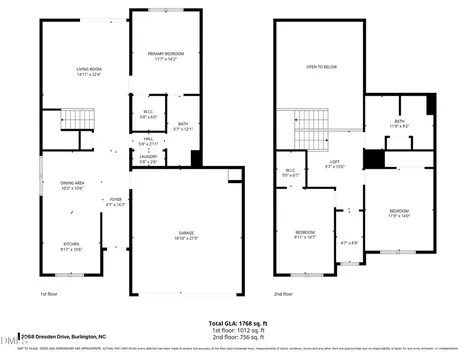2068 Dresden Drive Burlington NC 27217