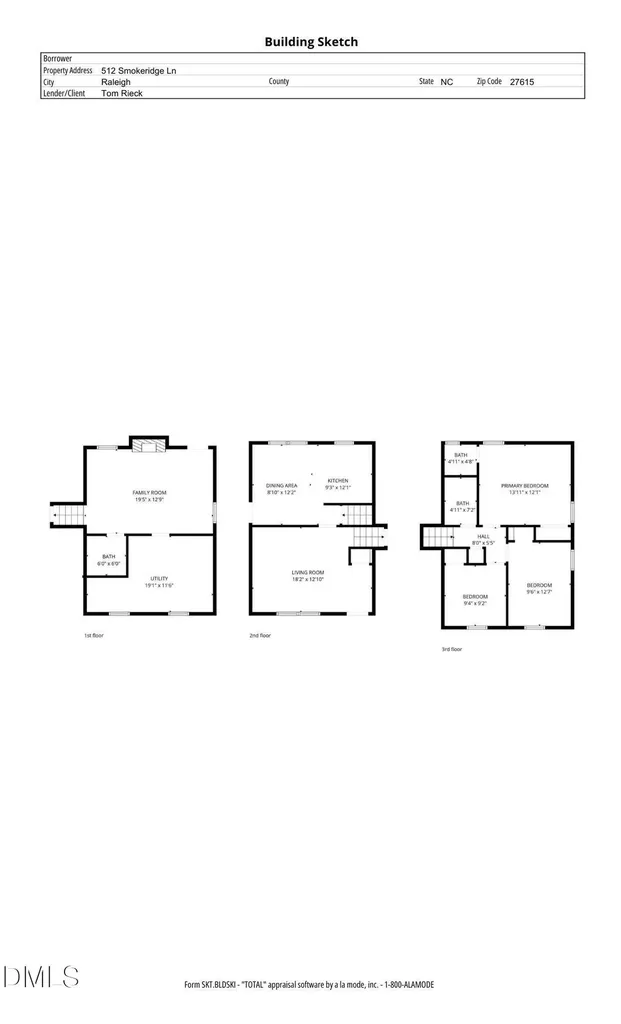 512 Smokeridge Lane Raleigh NC 27615