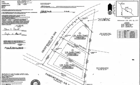 Lot 1 Hight Road Oxford NC 27565