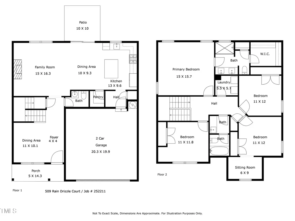 509 Rain Drizzle Court Wake Forest NC 27587