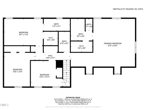 1609 Falls Court Raleigh NC 27615