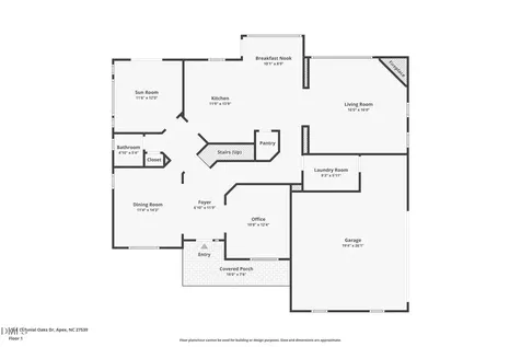5516 Colonial Oaks Drive Apex NC 27539