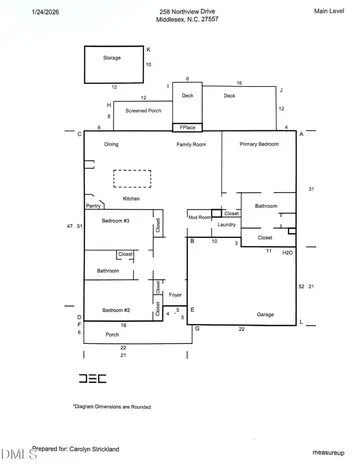 258 Northview Drive Middlesex NC 27557