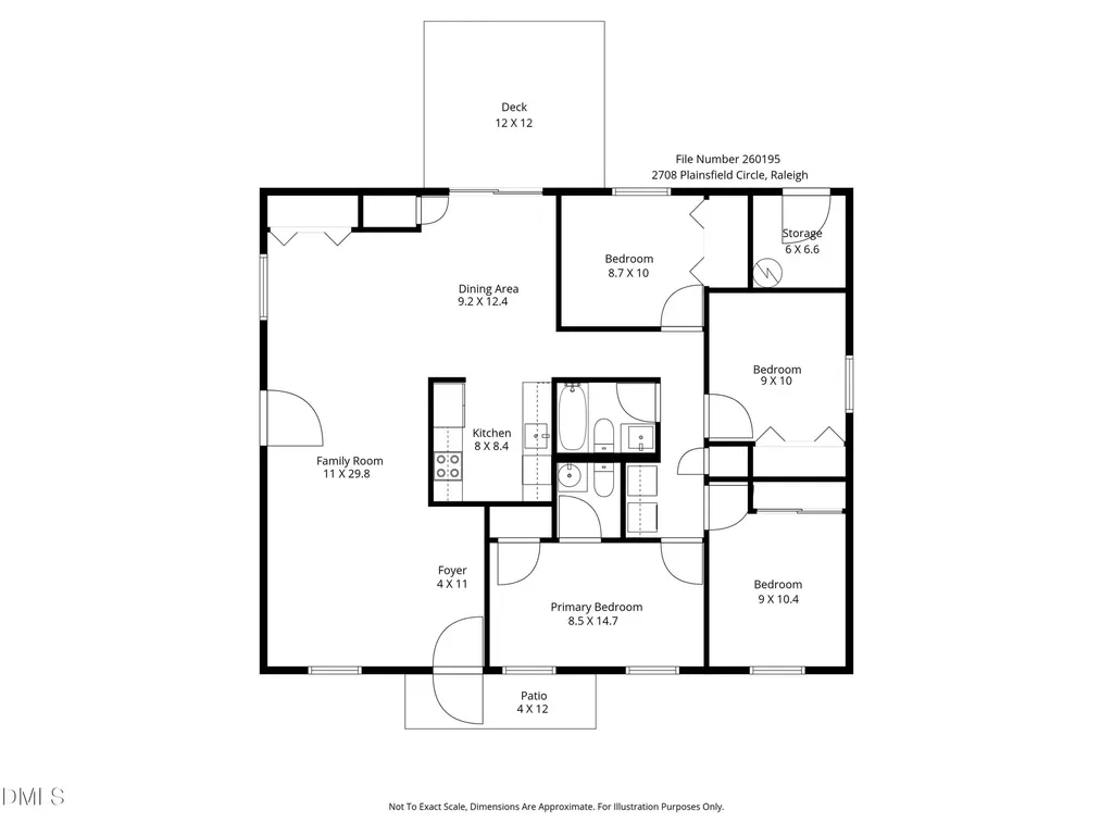 2708 Plainsfield Circle Raleigh NC 27610