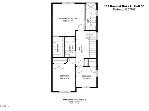 102 Harvest Oaks Lane Durham NC 27703