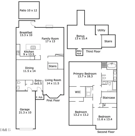 11013 Maplecroft Court Raleigh NC 27617