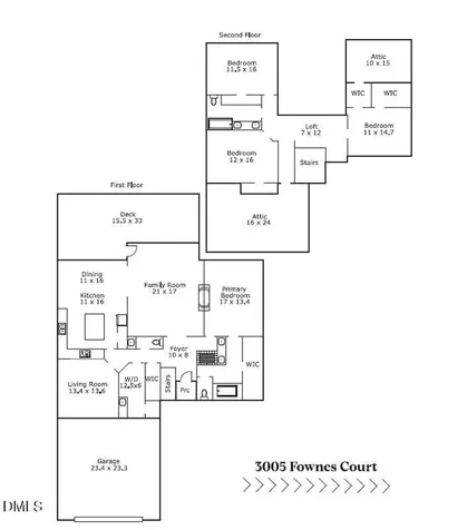 3005 Fownes Court Raleigh NC 27613