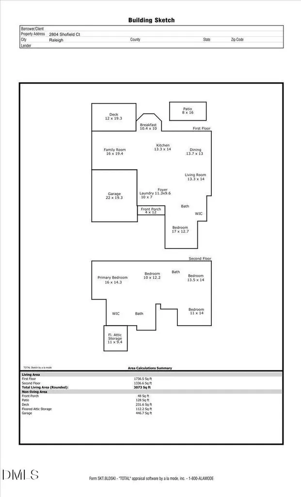 2804 Shofield Court Raleigh NC 27615