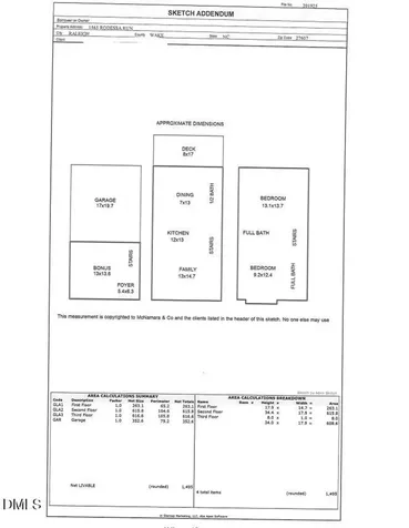 1565 Rodessa Run Raleigh NC 27607
